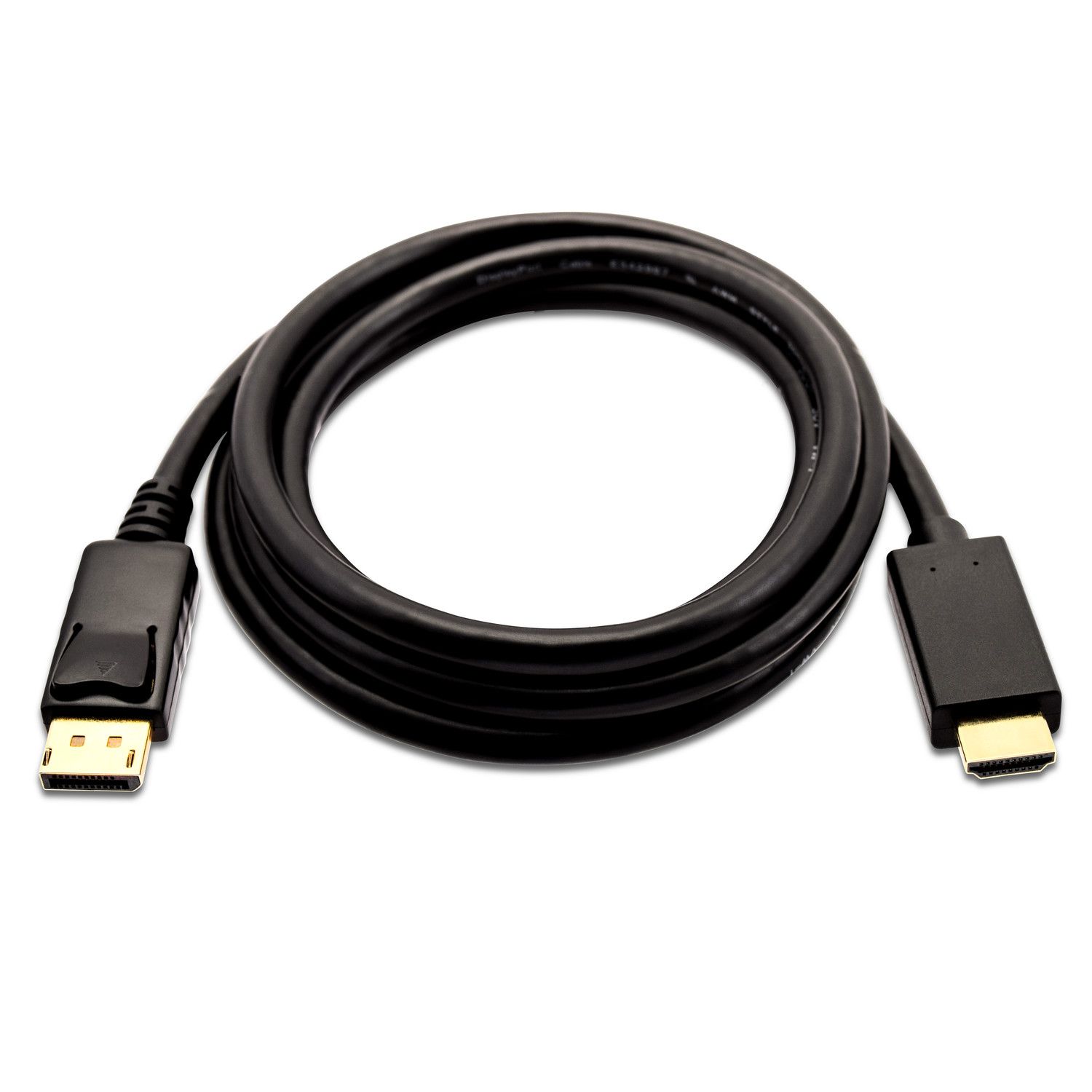 DP TO HDMI CABLE 3M 10FT BLACK/DP TO HDMI CABLE 21.6GBPS 4K UHD