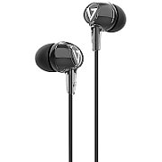 STEREO EARBUDS W/INLINE MIC/3.5MM 1.2M CABLE BLACK