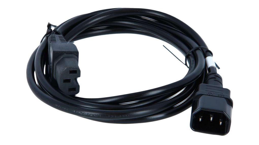 CABINET JUMPER POWER CORD 250/VAC 16A C14-C15 CONNECTORS
