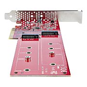 DUAL M.2 PCIE SSD ADAPTER CARD/TO DUAL NVME M.2 SSD