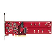 DUAL M.2 PCIE SSD ADAPTER CARD/TO DUAL NVME M.2 SSD