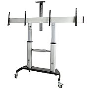DUAL TV CART - 37-60IN DISPLAY/.
