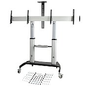 DUAL TV CART - 37-60IN DISPLAY/.