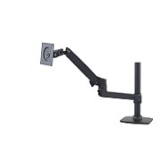 LX DESK MOUNT LCD MONITOR ARM/TALL POLE MATTE BLACK