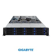 Server GIGABYTE R282-Z90, Rack 2U, fara procesor, fara memorie, fara stocare, 12 x LFF, Fara sursa Fara sistem de operare