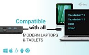 I-TEC USB-C HDMI+2X DP CHARGER/I-TEC DOCK PD 100WCHARGER 112W