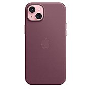 IPHONE 15 PLUS FINEWOVEN CASE/WITH MAGSAFE - MULBERRY