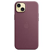 IPHONE 15 PLUS FINEWOVEN CASE/WITH MAGSAFE - MULBERRY