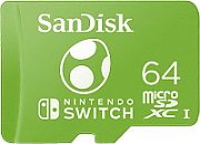 MICROSDXC UHS-I CARD F/NINTENDO/SWITCH YOSI EDITION 64GB