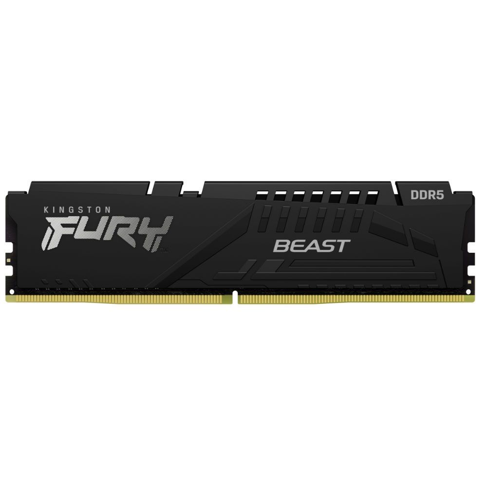 Memorie Kingston FURY Beast 32 GB DDR5 6000 MHz CL40, XMP 3.0, Negru