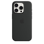 IPHONE 15 PRO SILICONE CASE/WITH MAGSAFE - BLACK