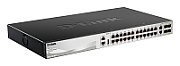 Switch D-Link DGS-3130-30TS/E, 24 porturi 10/100/1000 Mbps