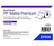 PP MATTE LABEL PREM DIE-CUT/ROLL 76X51MM 535 LABELS