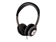 DELUXE 3.5MM STEREO HEADPHONES/W/VOL CONTROL 1.8M CABLE IN