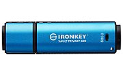 32GB USB-C IRONKEY VAULT P 50C/AES-256 ENCRYPTED FIPS 197