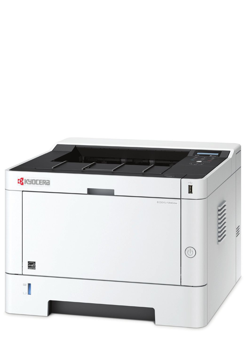 Imprimanta laser monocrom Kyocera P2040dw, A4, duplex, USB 2.0, Wi-Fi, 40 ppm