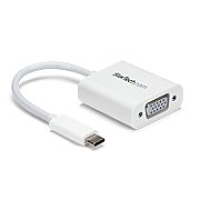 USB-C TO VGA ADAPTER - WHITE/.