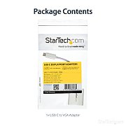 USB-C TO VGA ADAPTER - WHITE/.