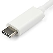 USB-C TO VGA ADAPTER - WHITE/.