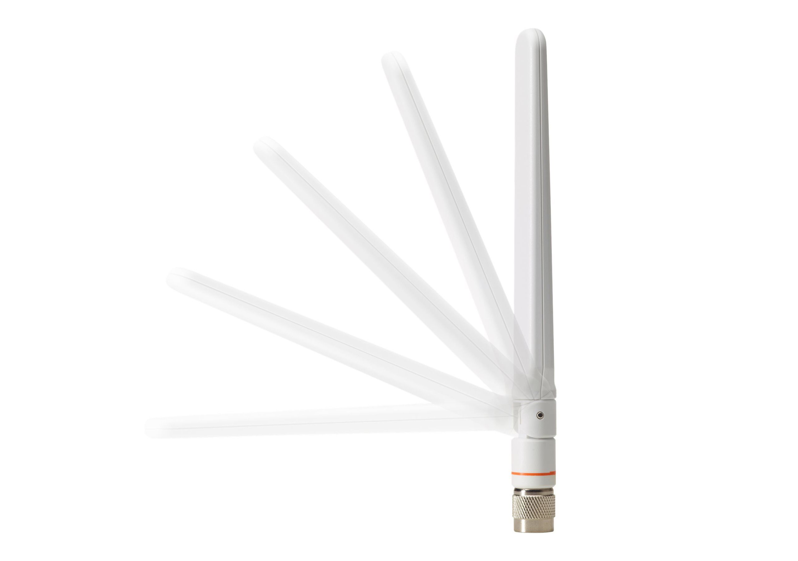 2.4GHZ 2 DBI/5GHZ 4 DBI DIPOLE/ANT. WHITE RP-TNC SELF ID