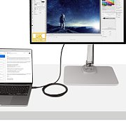 6FT (2M) THUNDERBOLT CABLE/CERTIFIED TB4/USB4 COMPATIBLE