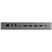 TB3/USB-C DOCK - DUAL DP/HDMI/96W PD - 5X USB HUB