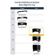 6U 12IN WALL MOUNTING BRACKET/.