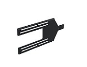 KIOSK STRAIGHT BRACKET PORTRAIT/22IN TO 15IN