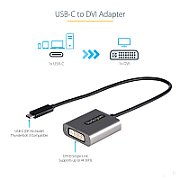 USB C TO DVI ADAPTER 1920X1200/.