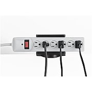 POWER STRIP DESK MOUNT/ON POWER STRIP HOLDER