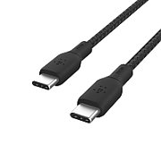 BELKIN BRAIDED USB-C/USB-C/CABLE SUPPORTS FAST CHARGING UP