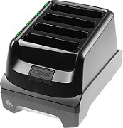 TC22/TC27 4-Slot Battery Charger Charges up to four Li-ion batteries. Power Supply, DC cable and AC line cord sold separatelyÂ 