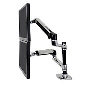 LX DUAL STACKING ARM POLISHED/24IN 18.1KG LIFT33 MIS-D 10Y WA