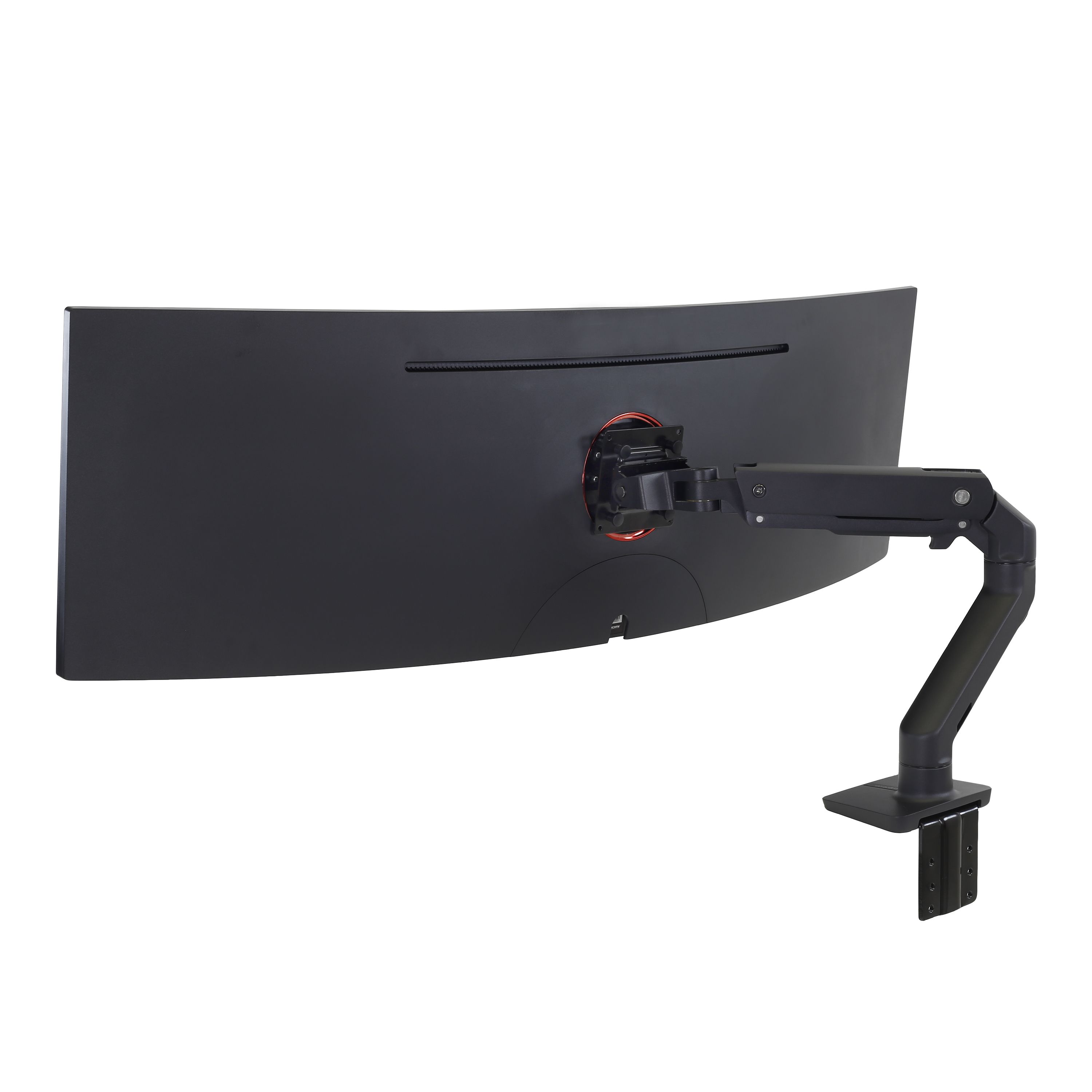 HX DESK MONITOR ARM/WITH HD PIVOT MATTE BLACK