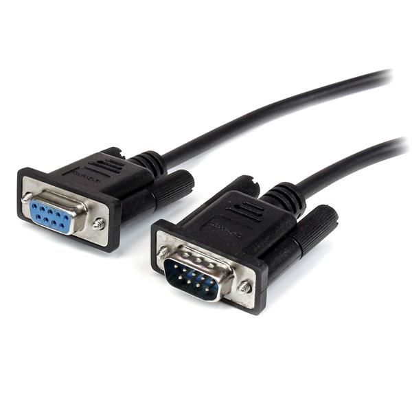 0.5M BK DB9 SERIAL CABLE M/F/.