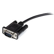 0.5M BK DB9 SERIAL CABLE M/F/.