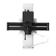 TRACE SINGLE MONITOR PANEL/CLAMP BRIGHT WHITE