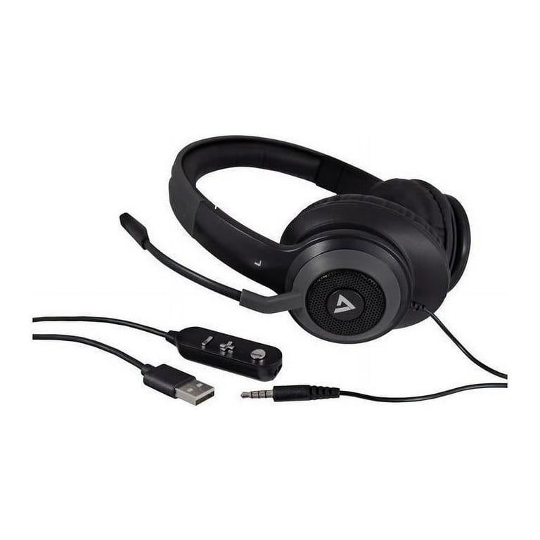 DELUXE USB HEADSET W/MIC ON/CABLE CONTROL 1.8M CABLE IN DELU