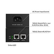 OMADA 10G POE++ INJECTOR/802.3BT/AT/AF 90 W POE POWER