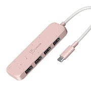 ECO-FRIENDLY USB-C TO 4-PORT/TYPE-A GEN 2 HUB