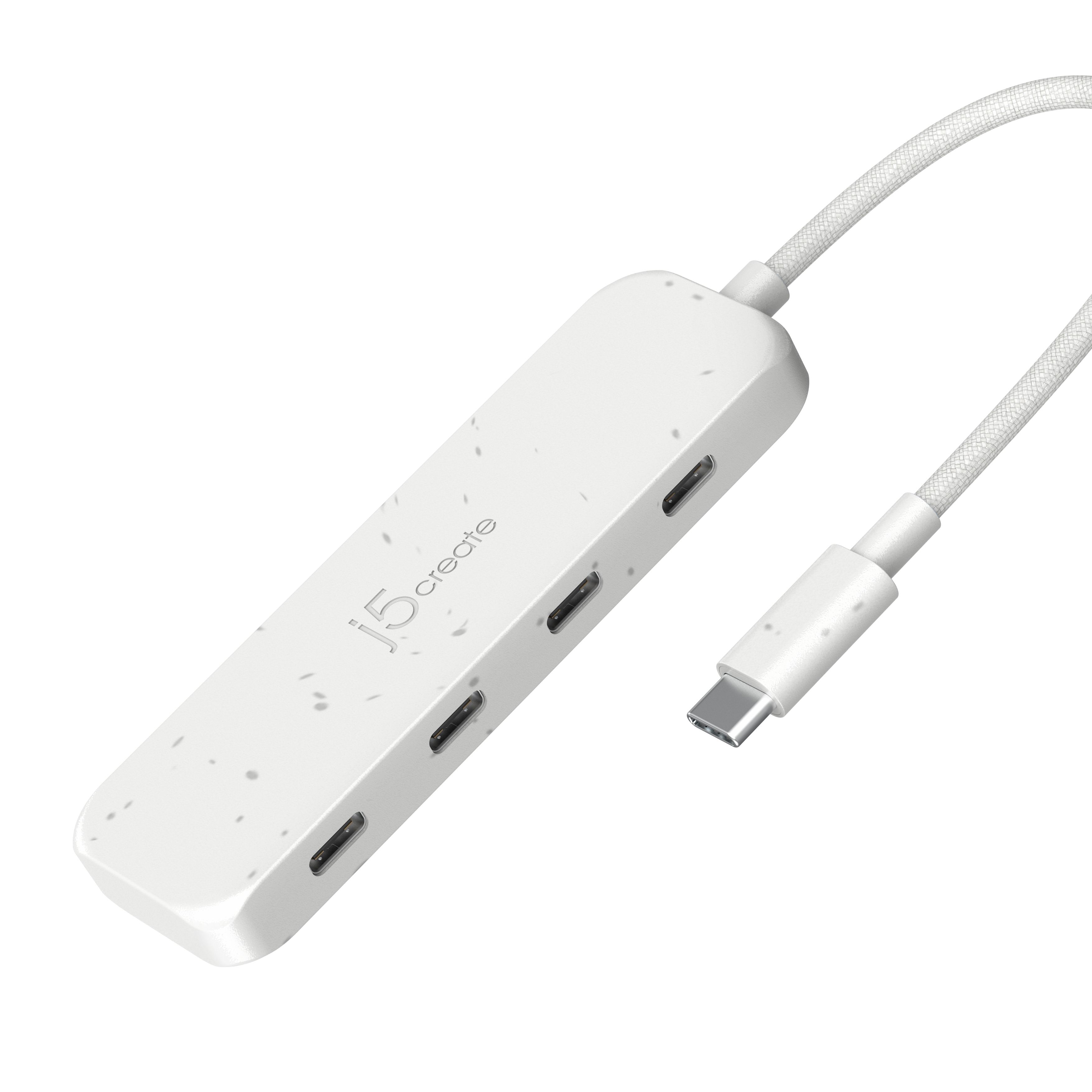 ECO-FRIENDLY USB-C TO 4-PORT/TYPE-C GEN 2 HUB