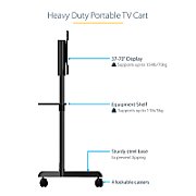 MOBILE TV CART FOR 37-70 TVS/.