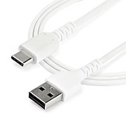 2 M USB 2.0 TO USB C CABLE/CABLE WHITE ARAMID FIBER