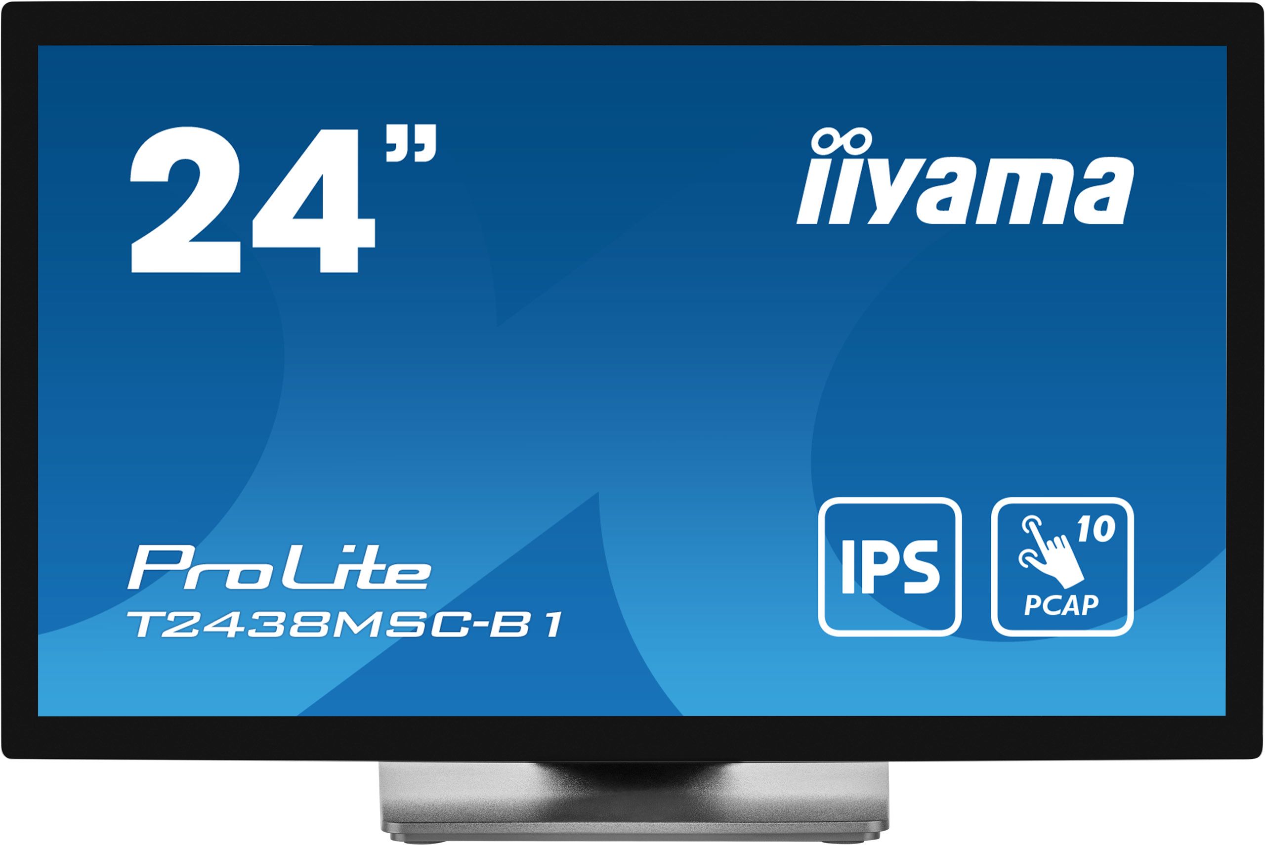 Monitor 23.8 inch LED IIyama T2438MSC-B1 1920 x 1080 pixeli, 60 Hz, 5 ms, Negru