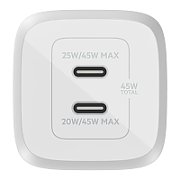 BELKIN 45W DUAL USB-C GAN/LADEGERAET MIT POWER DELIVER