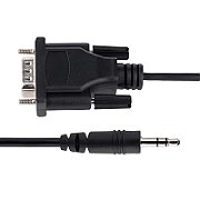 3FT DB9 TO 3.5MM SERIAL CABLE/RS232 MALE TO 3.5MM SERIAL CABLE