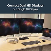 USB3 4K LAPTOP DOCKING STATION/.