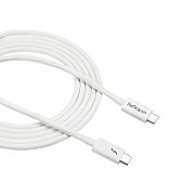 THUNDERBOLT 3 CABLE 2M/USB-C M/M WHITE
