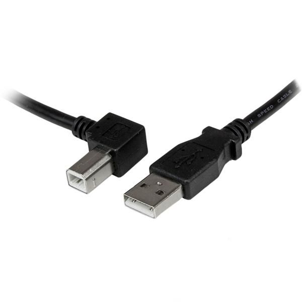 2M LEFT ANGLE USB B CABLE/.