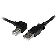 2M LEFT ANGLE USB B CABLE/.